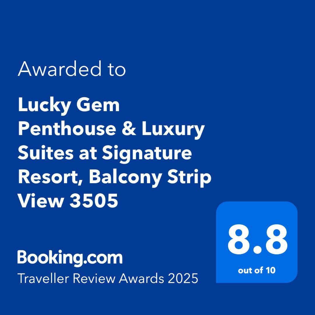 Lucky Gem Penthouse & Luxury Suites At Signature Resort, Balcony Strip View 3505 Λας Βέγκας Εξωτερικό φωτογραφία