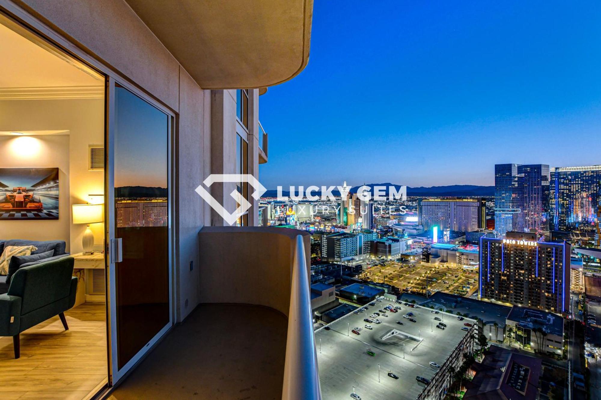 Lucky Gem Penthouse & Luxury Suites At Signature Resort, Balcony Strip View 3505 Λας Βέγκας Εξωτερικό φωτογραφία