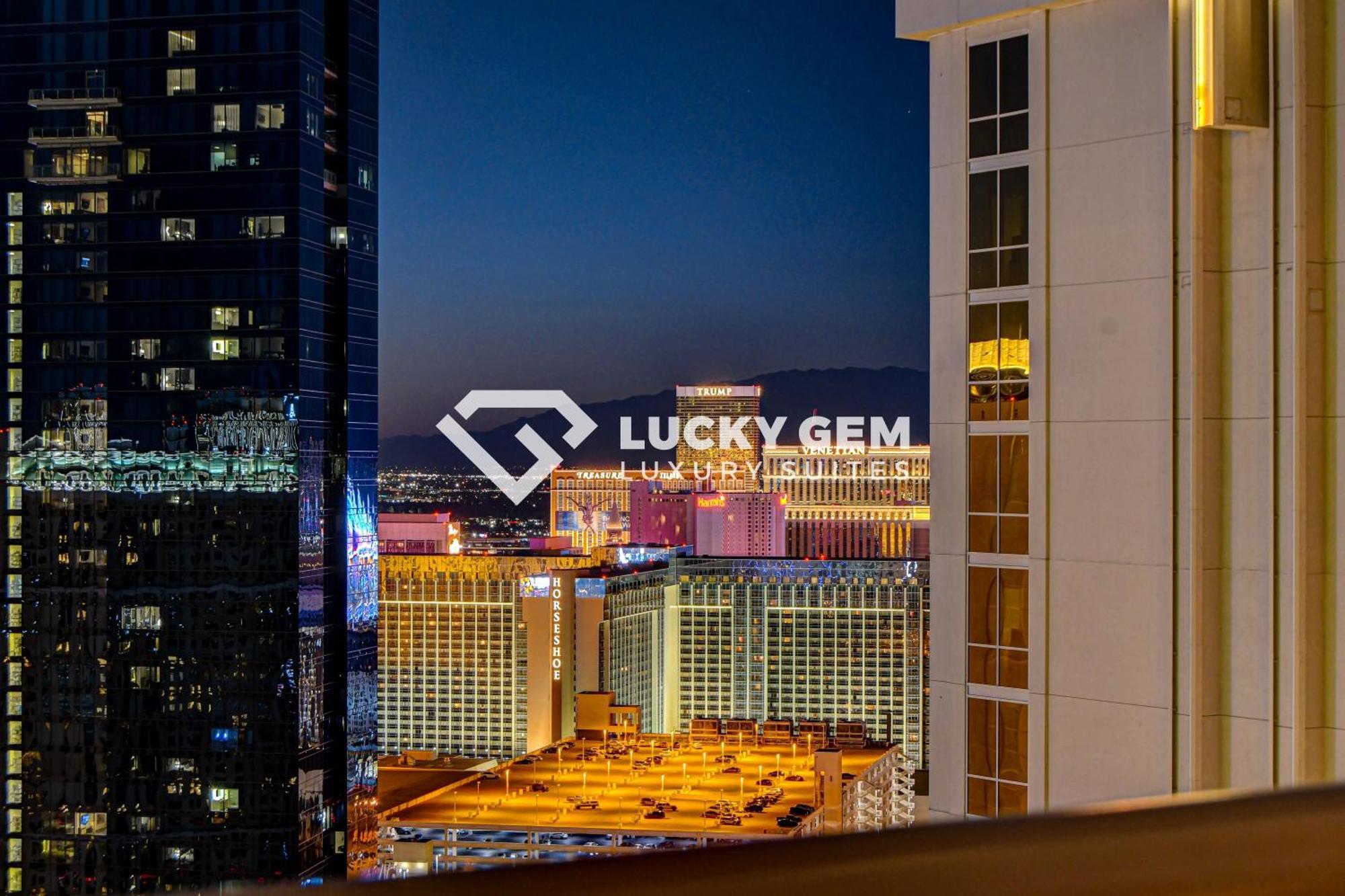 Lucky Gem Penthouse & Luxury Suites At Signature Resort, Balcony Strip View 3505 Λας Βέγκας Εξωτερικό φωτογραφία